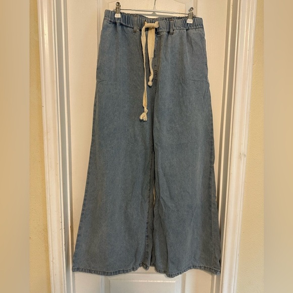 Cider Blue Flare Jeans - Picture 2 of 4